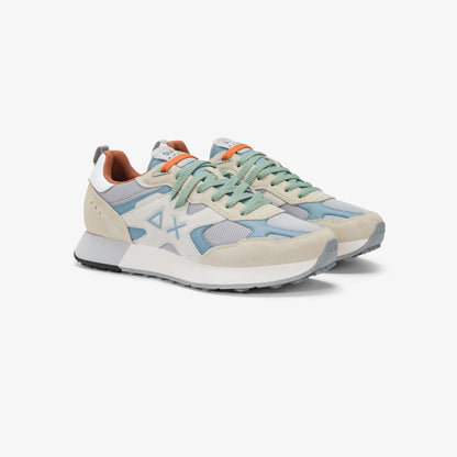 SUN68 Sneaker Jaki Outdoor in nylon e suede 2714