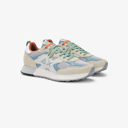 SUN68 Sneaker Jaki Outdoor in nylon e suede 2714