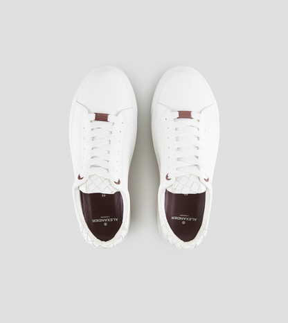 ALEXANDER SMITH - LONDON IN PELLE CON INTRECCIATATURA NEL TALLONE 2620