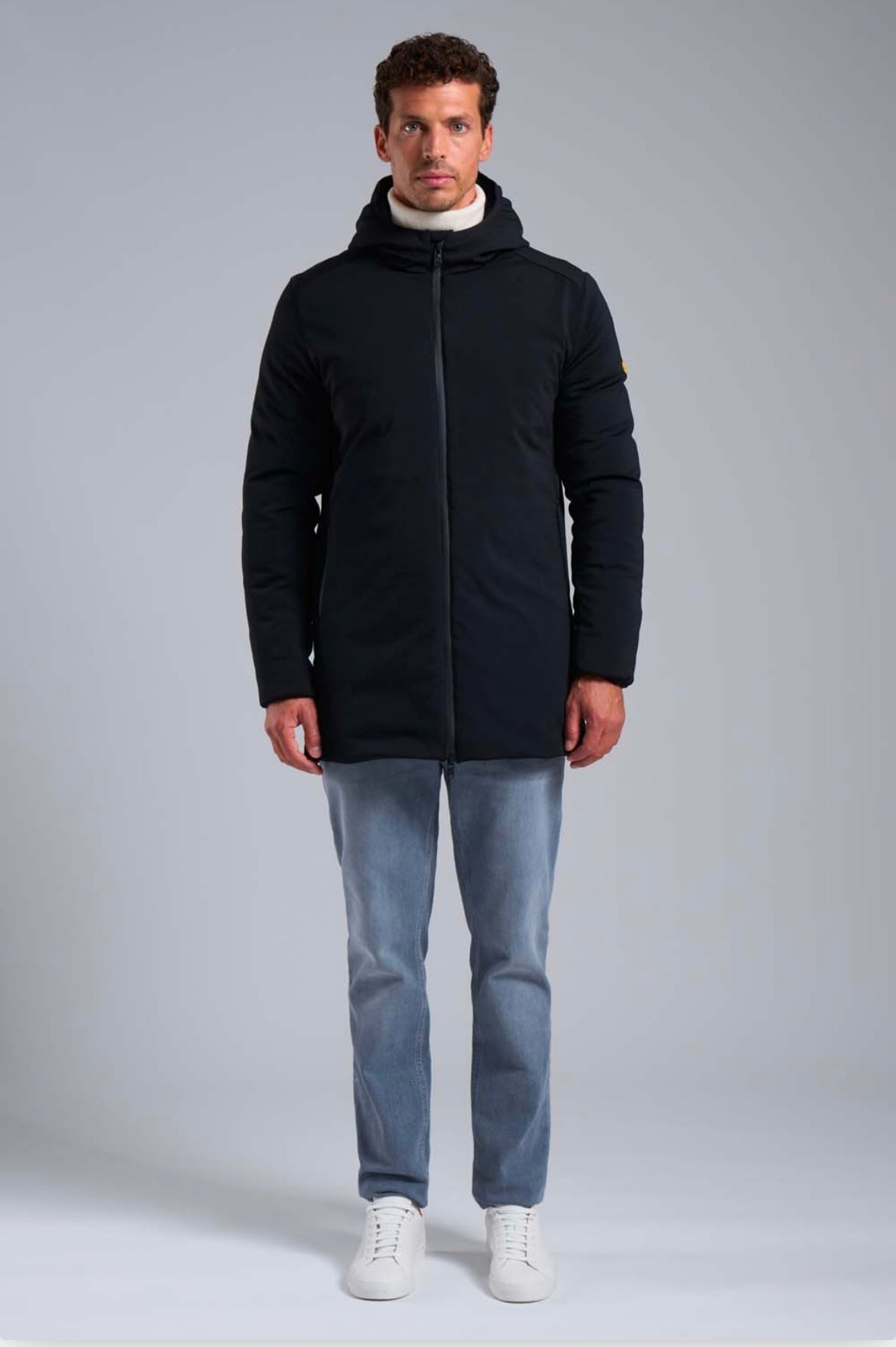 GIACCA CIESSE PIUMINI IN SOFTSHELL CON CAPPUCCIO