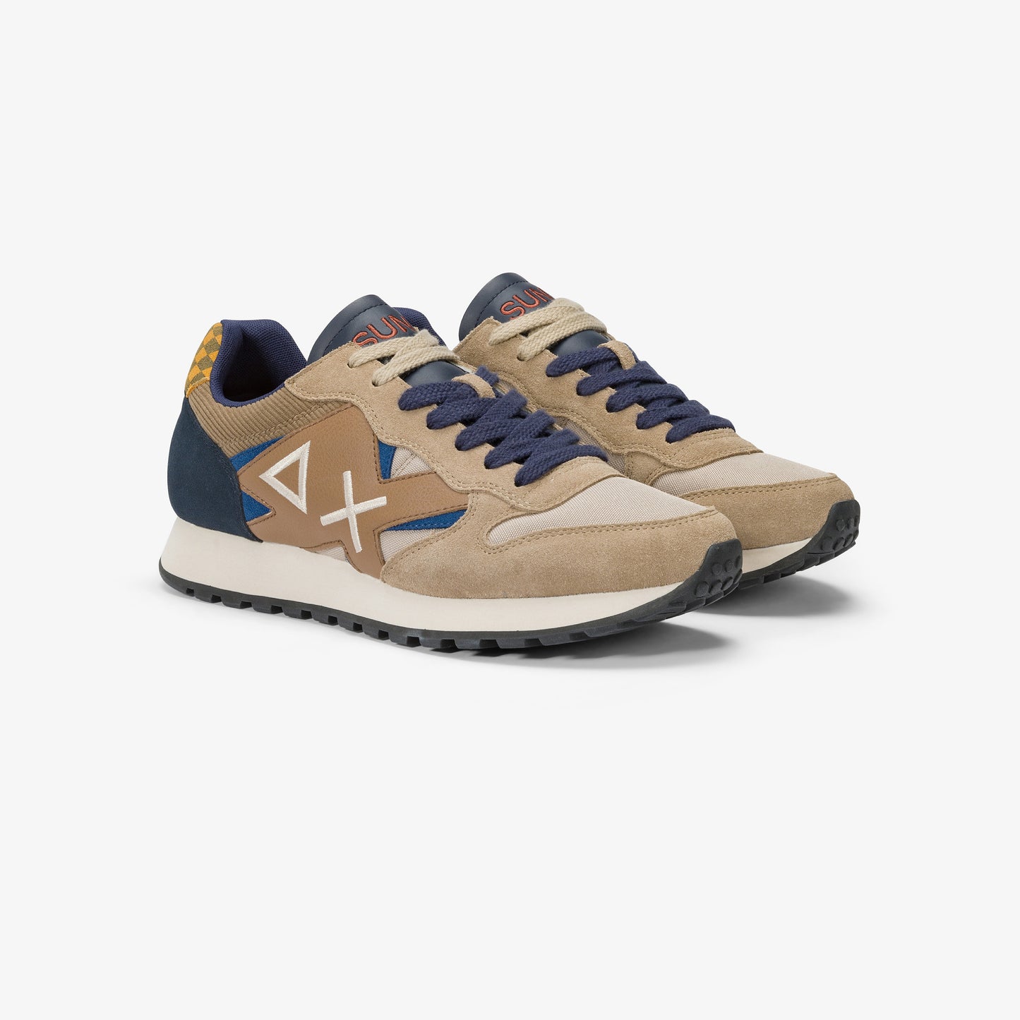 Sneaker SUN68 in nylon e suede 1705