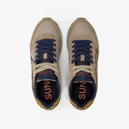 Sneaker SUN68 in nylon e suede 1705
