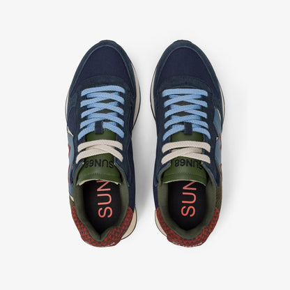 SUN68 Sneaker Jaki Winter in nylon e suede 2322